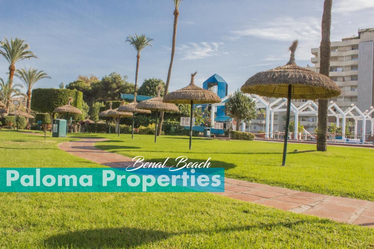 Benal Beach Suite Ii, Estudio Con Parque Acuatico Y Vistas Al Mar. Benalmadena Ngoại thất bức ảnh