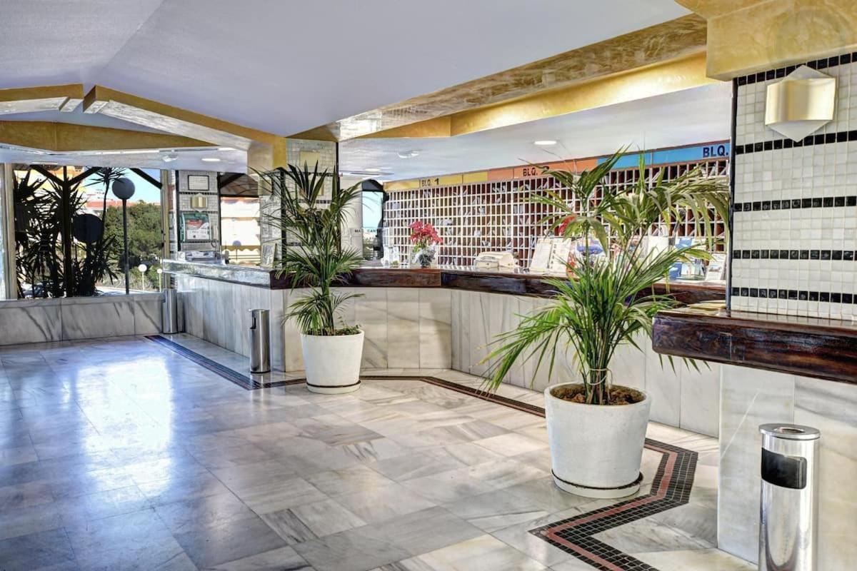 Benal Beach Suite Ii, Estudio Con Parque Acuatico Y Vistas Al Mar. Benalmadena Ngoại thất bức ảnh